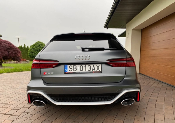 Audi RS6 cena 498000 przebieg: 56000, rok produkcji 2020 z Wadowice małe 497